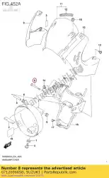 Here you can order the bolt from Suzuki, with part number 071200665B: