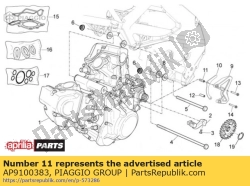 Aprilia AP9100383, Cespuglio, OEM: Aprilia AP9100383