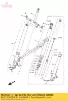 B67231020000, Yamaha, zespó? przedniego widelca (lewa) yamaha mt 1000 2016, Nowy