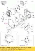 110601891, Kawasaki, joint, carter d'embrayage ej650-a1 kawasaki  w 650 800 1999 2001 2002 2003 2004 2005 2006 2011 2012 2013 2014 2016 2018 2019 2020 2021, Nouveau