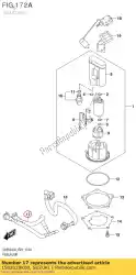 Qui puoi ordinare tubo comp,combustibile n. 2 da Suzuki , con numero parte 1582028K00: