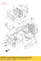 59C111010900, Yamaha, culasse assy yamaha xp 500 2013 2014 2015 2016, Nouveau