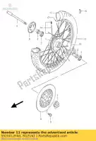 5520012FA0, Suzuki, tube,inner suzuki gz 125 250 2002, New