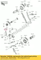 120531443, Kawasaki, chaîne de guidage, mou kvf650-a1 kawasaki  brute force kfx kvf 650 700 750 800 2002 2003 2004 2005 2006 2007 2008 2009 2010 2011 2012 2013 2014 2015 2016 2017 2018 2019 2020 2021, Nouveau