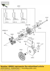 converter-assy-drive kvf650dbf van Kawasaki, met onderdeel nummer 490930065, bestel je hier online: