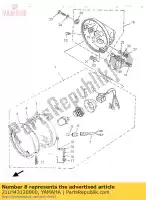 21LH43120000, Yamaha, wire light yamaha sr 250, New