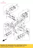 5JX833240000, Yamaha, Base, clignotant 2 yamaha xvs 125 2000 2001 2002 2004, Nouveau