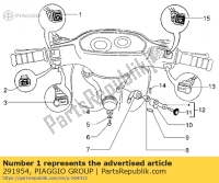 291954, Aprilia, interruttore, Nuovo