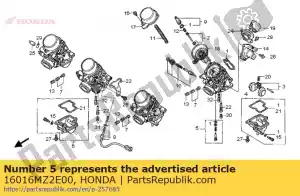 honda 16016MZ2E00 screw set - Bottom side