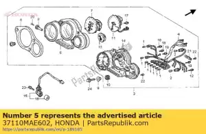 Honda 37110MAE602 caso superior comp - Lado inferior
