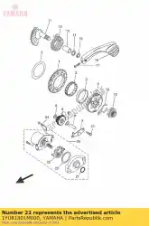 Aqui você pode pedir o conjunto de escova em Yamaha , com o número da peça 1YU81801M000: