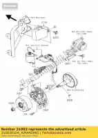 210030104, Kawasaki, estator kawasaki kx  b a monster energy 85 ii kx85 sw lw , Nuevo