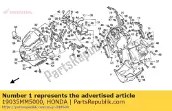 geen beschrijving beschikbaar van Honda, met onderdeel nummer 19035MM5000, bestel je hier online: