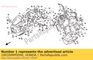 honda 19035MM5000 geen beschrijving beschikbaar - Onderkant