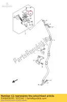 5966809J00, Suzuki, assiette suzuki address 110 2016, Nouveau