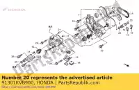 91301KVB900, Honda, junta tórica, 12.5x2.4 honda nhx110wh 110 , Nuevo