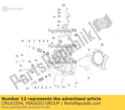 Aprilia CM163204, Kalibrowana podk?adka 2,55 mm, OEM: Aprilia CM163204