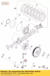 Here you can order the clutch pipe from KTM, with part number 79232063000: