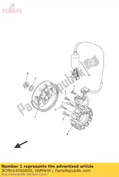 rotor assy van Yamaha, met onderdeel nummer 2CMH14500000, bestel je hier online: