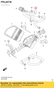 suzuki 1856313K00 w??, przedmuch nr 2 - Dół