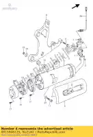 0915908125, Suzuki, orzech suzuki an 250 400 2005 2006, Nowy