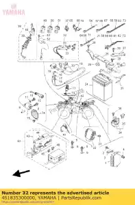 yamaha 4S1835300000 spia luminosa - Il fondo