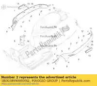 1B003899000XN2, Piaggio Group, pokrywa     , Nowy
