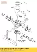 56530215044, KTM, pas de description disponible ktm e mxc 440 550 1995 1996, Nouveau