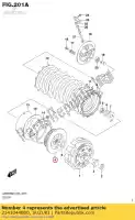 2141044B00, Suzuki, naaf, koppelingshuls suzuki xf freewind u dr  seu se xf650 dr650se 650 , Nieuw