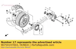 honda 90754147003 sello de aceite, 19x30.5x7 (arai) - Lado inferior