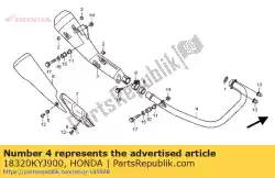 Qui puoi ordinare pipe comp., es. Da Honda , con numero parte 18320KYJ900: