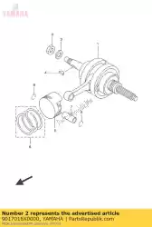 Qui puoi ordinare noce da Yamaha , con numero parte 9017016X0000: