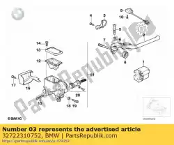 Here you can order the cover from BMW, with part number 32722310752: