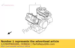 Ici, vous pouvez commander le joint b, culasse c auprès de Honda , avec le numéro de pièce 12394MW4000: