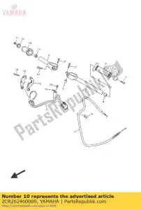 yamaha 2CR262460000 fine, presa - Il fondo