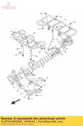 Ici, vous pouvez commander le couverture 2 auprès de Yamaha , avec le numéro de pièce 2UDF842N0000: