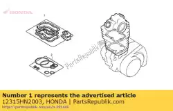 Ici, vous pouvez commander le joint, couvercle de tête auprès de Honda , avec le numéro de pièce 12315HN2003: