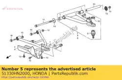 Aqui você pode pedir o nenhuma descrição disponível no momento em Honda , com o número da peça 51330HN2000: