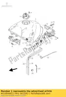 4410044G11YKV, Suzuki, deposito, carburante suzuki gsr  u ua a s gsr600 gsr600a 600 , Nuovo