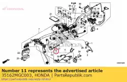 Aqui você pode pedir o colarinho em Honda , com o número da peça 35162MGC003: