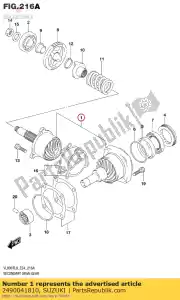 Suzuki 2490041810 équipement et logement se - La partie au fond