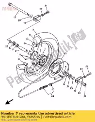 Aquí puede pedir neumático (90 / 100-14 k990) (4 gt) de Yamaha , con el número de pieza 941091401G00: