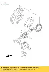 limiter assy, ?? St van Suzuki, met onderdeel nummer 1260048G00, bestel je hier online: