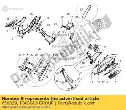 Qui puoi ordinare rh mat da Piaggio Group , con numero parte 656829: