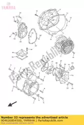 Ici, vous pouvez commander le serrer auprès de Yamaha , avec le numéro de pièce 904620804500:
