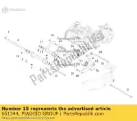651344, Piaggio Group, Kompletny wspornik mocuj?cy silentblok gilera piaggio vespa beverly bv dna granturismo gt gts gts super gtv mp mp3 mp3 350 maxi sport rp8m45410 rp8m45510, rp8m45820, rp8m45511 rp8m45610, rp8m45900 rp8m45610, rp8m45900, rp8m45611, rp8m45901,  rp8m45723, rp8m45724 rp8md3100, rp8md3101 rp8md3102 , Nowy