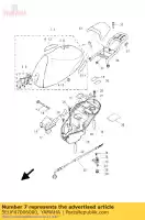 5EUF47006000, Yamaha, seat assy 