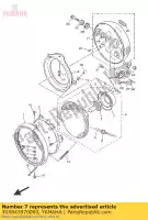 3SX843970000, Yamaha, coperchio, presa yamaha  sr tdm xj xv xvs xvz xvztf 400 600 650 850 1100 1300 1600 1995 1996 1999 2000 2001 2002 2003 2004 2005 2006 2014 2016 2017 2018, Nuovo