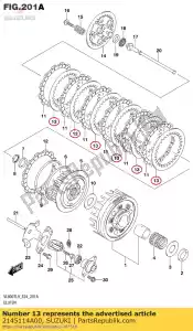 suzuki 2145114A00 tarcza sprz?g?a dr - Dół