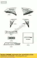 56069Y023, Kawasaki, pattern,side cover,lh kvf300cc kawasaki kvf 300 2012, New